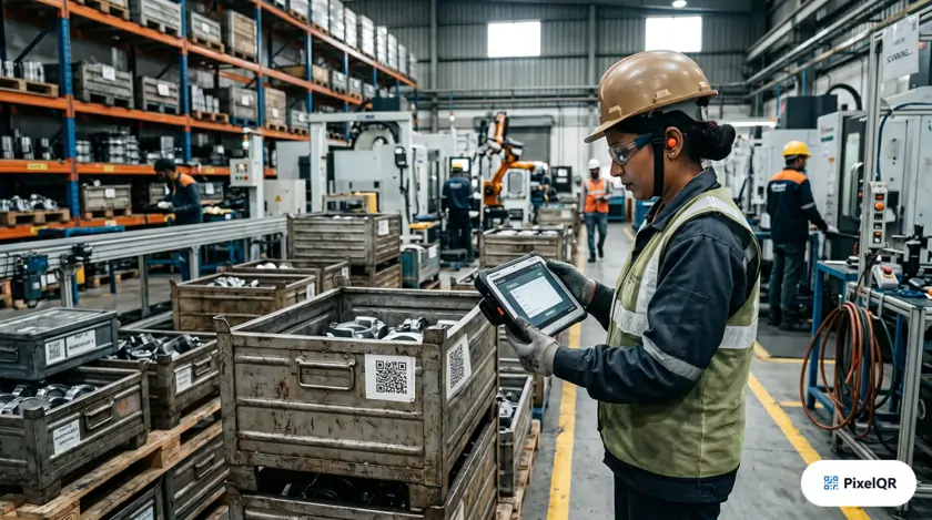 Manufacturing QR Codes: Optimize Supply Chain & Quality Control