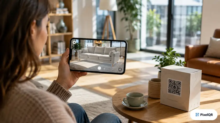 AR Product QR Codes: Let Customers Preview Products in Real Space Before They Buy