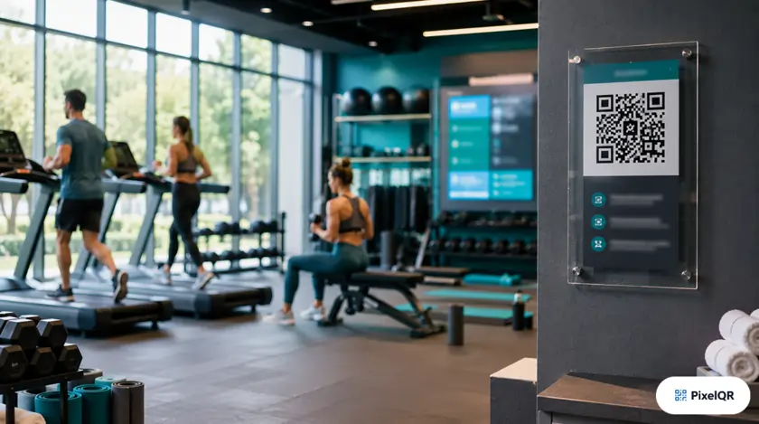 Fitness & Gym QR Codes: Class Booking & Member Retention